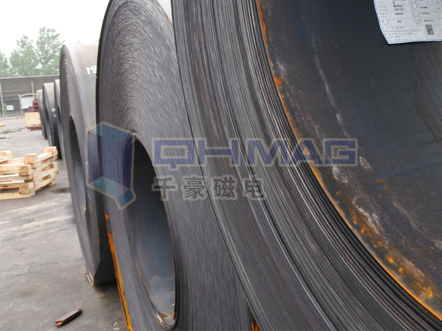 鋼卷吊具，鋼帶卷怎么吊裝？（千豪磁電）