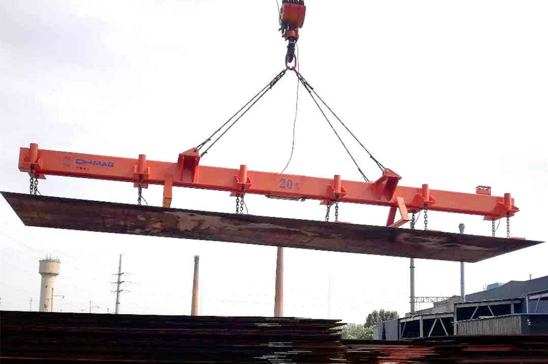 沒錯(cuò)！新一代鋼板搬運(yùn)機(jī)器就是它了！（千豪磁電）