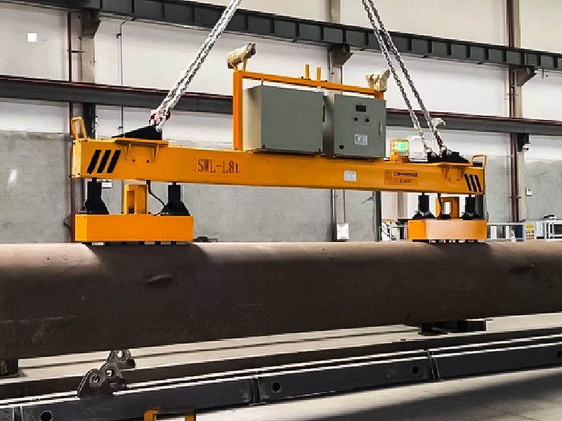 千豪充電式電永磁吊具（吊鋼管機(jī)器）