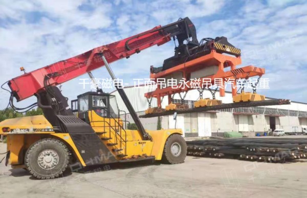 起重機(jī)家族大集合！電永磁吊具竟能適配這么多類型，千豪案例太震撼