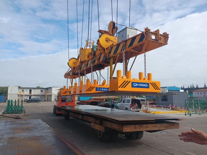 千豪磁電電永磁吊具創(chuàng)新應用：推動碼頭裝卸安全與效率新高度