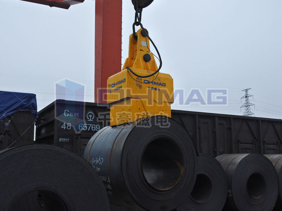 鋼帶卷磁力吊具